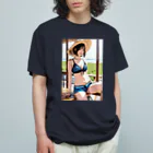 SSD-coのBeach Girl1 Organic Cotton T-Shirt