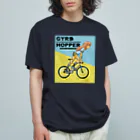 nidan-illustrationのGYRO HOPPER (inked fixie girl) オーガニックコットンTシャツ