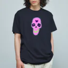 NIKORASU GOのどくろ オーガニックコットンTシャツ