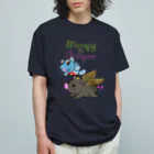 有明ガタァ商会のガタとこぶたのお空のおさんぽ Organic Cotton T-Shirt