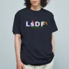 LsDF   -Lifestyle Design Factory-のチャリティー【Life with CAT】 Organic Cotton T-Shirt