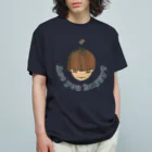 prunelleのHappy オーガニックコットンTシャツ