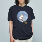 いたやもるしのモルとハムとブルームーン Organic Cotton T-Shirt