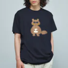 マザーランドのたぬき オーガニックコットンTシャツ