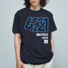 KAWAGOE GRAPHICSの4321のシステム オーガニックコットンTシャツ