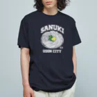 APPARE APPARELのSANUKI UDON CITY ぶっかけうどん Organic Cotton T-Shirt