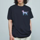 AtelierBoopの花-sun 2 ラブラドールレトリバー オーガニックコットンTシャツ