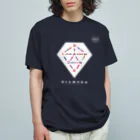 N_E_K_Oのダイアモンド オーガニックコットンTシャツ