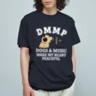 efrinmanのDMMP（文字白） Organic Cotton T-Shirt