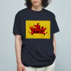 shinri murakami "HALLELUJAH!"の" BOTANICAL(SKATE BOARD) "  オーガニックコットンTシャツ