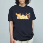 鈴乃まろんのこみろんらびっとロゴ オーガニックコットンTシャツ