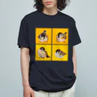 MOCCHIのカラフルショップのちゅんTシャツA Organic Cotton T-Shirt