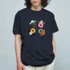 まつりくん！の屋台のワンダフレンズ　3時のドーナツ Organic Cotton T-Shirt