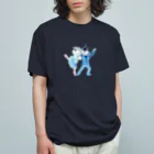 せいだいしおりのシュナウザーの青い鳥とフロリナ王女 Organic Cotton T-Shirt