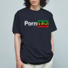 SKMTSHOPのポルノダブ_ラスタ オーガニックコットンTシャツ