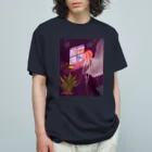 aosansyoの接続するアカクラゲ Just open the window(s) オーガニックコットンTシャツ