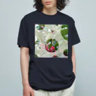 Lily bird（リリーバード）のピラカンサス（？）photo 正方形 Organic Cotton T-Shirt