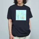 みょん-みょんの福ｋ オーガニックコットンTシャツ