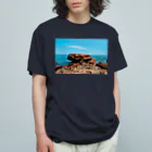 WHITETREE（ホワイトツリー）の海と空と岩と Organic Cotton T-Shirt