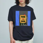 カニさん大好きクラブ屋さんの歩行者用信号機押しボタン【ドット絵カニさん】 Organic Cotton T-Shirt