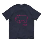 おおむら農場のカバのTシャツ オーガニックコットンTシャツ