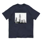 ダムダムの送電鉄塔群 Organic Cotton T-Shirt