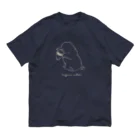 rakkosoda / コマイのもぐらの日々 day21（柔らかい色の線） オーガニックコットンTシャツ