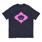 coolbeats🐝💓の雪菱に地抜き光琳梅 オーガニックコットンTシャツ