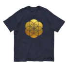 coolbeats🐝💓のYin Yang Seven Stars Organic Cotton T-Shirt