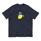 ねてもサメても／さめめのお店のレモンさめめ オーガニックコットンTシャツ