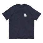 ゆいたっく／犬イラストのオールドイングリッシュシープドッグ(ワンポイント) Organic Cotton T-Shirt