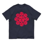 coolbeats🐝💓の宮本武蔵の家紋「九曜巴」 Organic Cotton T-Shirt