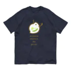 こねこめっとの荒ぶるミジンコのポーズ オーガニックコットンTシャツ