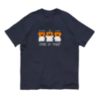 atelier PinoMiのジャックオランタンなおばけちゃん Organic Cotton T-Shirt