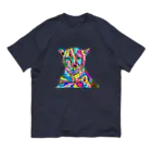 TANSU ART コレクションのカラフルジャガー Organic Cotton T-Shirt