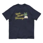 crystal-koaraのふわふわシマエナガ【Nature】 オーガニックコットンTシャツ