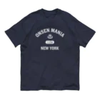 kg_shopのONSEN MANIA (ホワイト) オーガニックコットンTシャツ