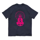 『NG （Niche・Gate）』ニッチゲート-- IN SUZURIの只管打坐h.t.(pink) オーガニックコットンTシャツ