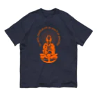 『NG （Niche・Gate）』ニッチゲート-- IN SUZURIの只管打坐h.t.(orange) オーガニックコットンTシャツ