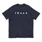 IKeeeのIKeee BIGロゴtシャツ Organic Cotton T-Shirt