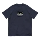 Illustrator Moca&Ram shopのネコのゲッティ/Getty Cat オーガニックコットンTシャツ