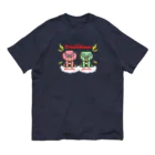 segasworksのオニケラちゃん！(2 types of Triceratops) オーガニックコットンTシャツ