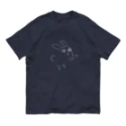 幻覚のきっとそこにいるウサギ　白 Organic Cotton T-Shirt