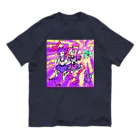 ハイブランドBEBEの魔法女子BEBE子ちゃん オーガニックコットンTシャツ