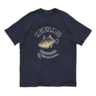 猫と釣り人のUMAZURAHAGI_10CW_1 オーガニックコットンTシャツ