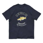 猫と釣り人のSHIROGISU_10CW_1 オーガニックコットンTシャツ