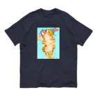 はまだぬき1023のおひるねこ オーガニックコットンTシャツ