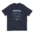 温泉グッズ@ブーさんとキリンの生活のCHILL TIME オーガニックコットンTシャツ