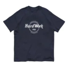 DESIGN 7483のHARD WORK FES オーガニックコットンTシャツ