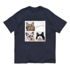 モコネコSHOPのNo cat, no life オーガニックコットンTシャツ